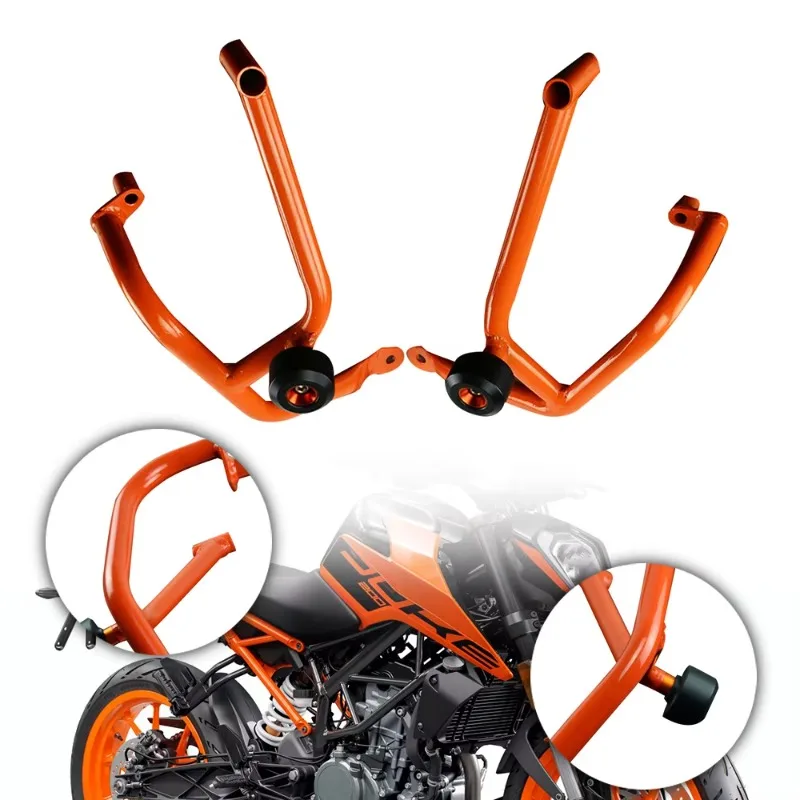 

2025 Newest Highway Crash Bar Frame Engine Bumper Protector For Duke 125 200 2011- 2015