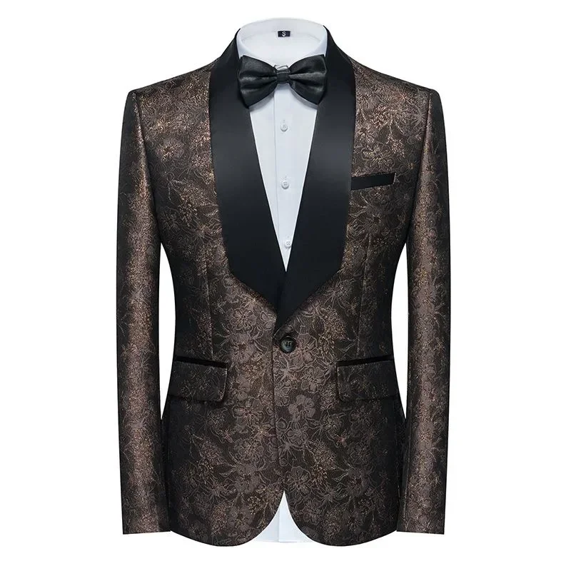 

XX465Business casual suit jacket DJ clothing studio suit trend