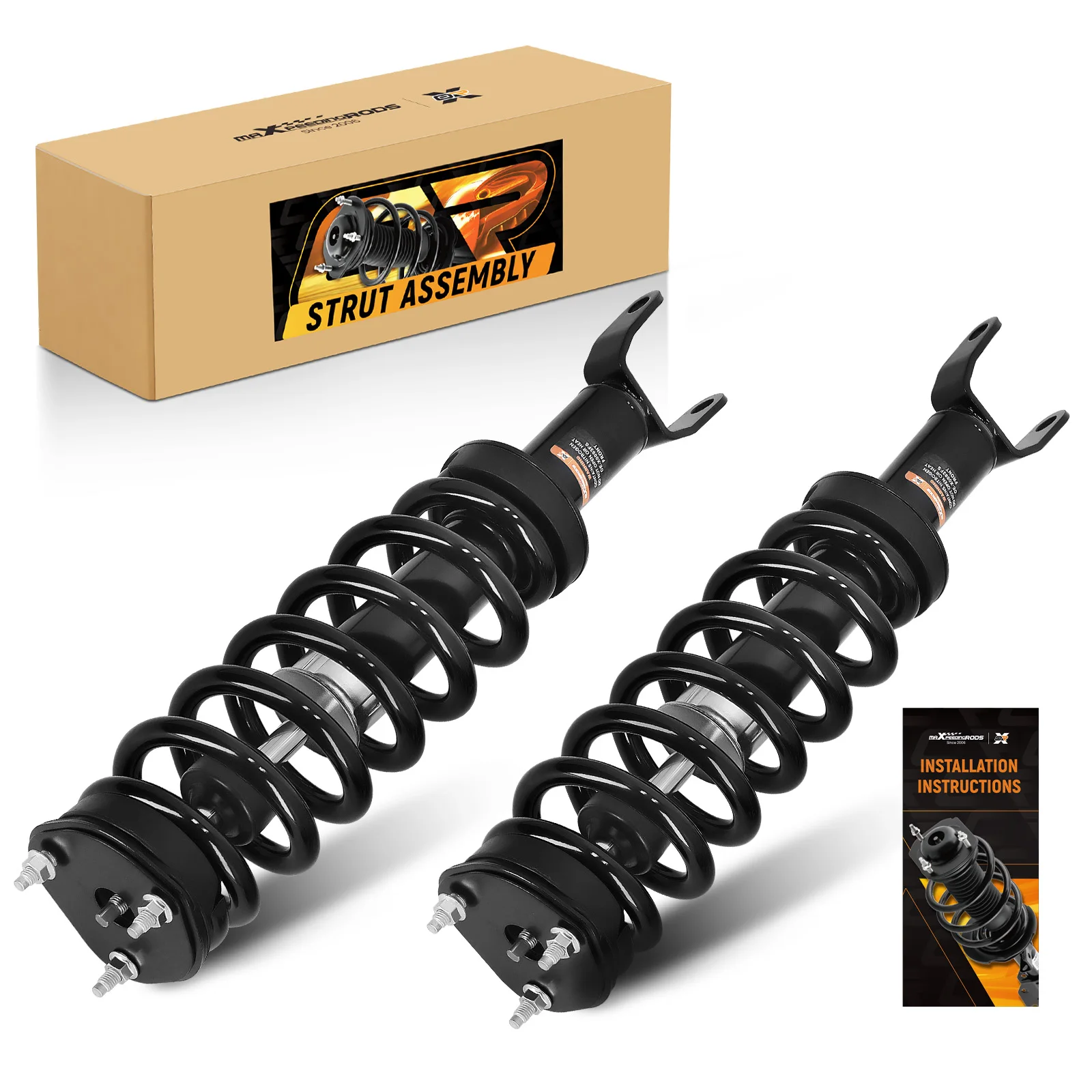 

MaXpeedingrods OE 2PCS Front Shock Spring Struts Assembly for Dodge Ram 1500 2009-2010 Ram 1500 2011-2018 4WD Daily Use