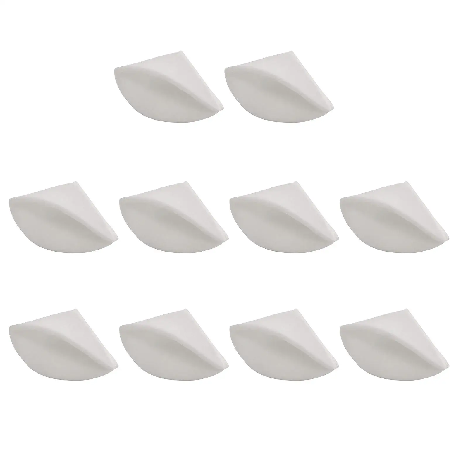 Válvulas de escape de filtro de papel cónico, sistema de ventilación de baño, filtros de aire acondicionado reutilizables, reemplazo de filtros de aire, 10 piezas