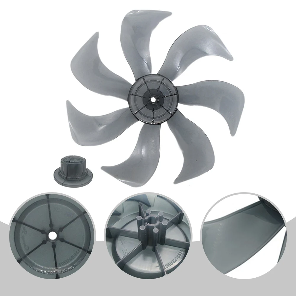 Peças De Reposição De Lâmina De Ventilador Elétrico, Baixo Ruído, Resistência De Alta Temperatura, Alta Qualidade De Plástico PP, 7-Blade, 14"