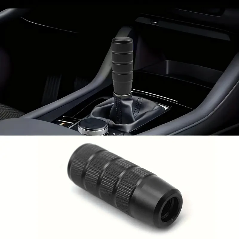 

Universal Non-Slip Gear Shift Knob Manual Transmission Aluminum Alloy Racing Car Shifter Lever Knob With 3 Threaded Adapter