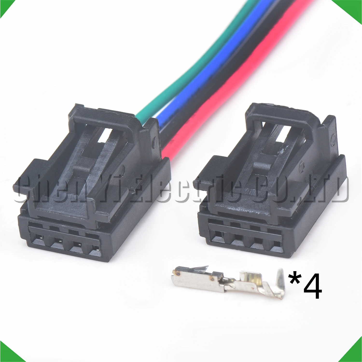 4 Pin Automotive ConnectorsRearview mirror adjustment background ambient reverse light Wire harness Plug 8K0973754 For VW Audi