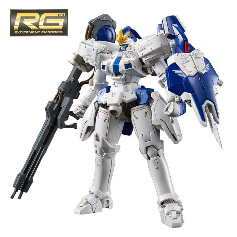 BANDAI Original Anime W Model PB RG 1/144 TALLGEESE 3 III EW Transformation Robot Assemble Model Action Figures GIFTS