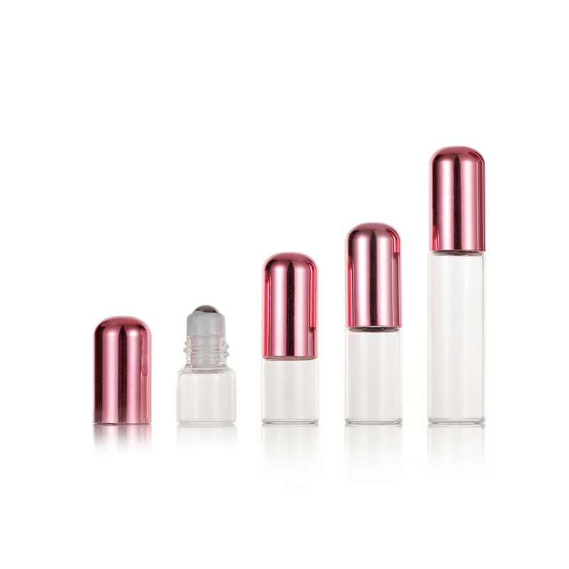 BFYL 40 шт., 2 мл, 3 мл, 5 мл, 10 мл, рулонная бутылка, маленькая косметическая упаковка, флаконы для духов, контейнер для жидкости, рулонная бутылка для путешествий Dur