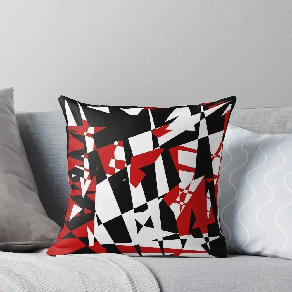 

Red, black and white design Throw Pillow Couch Pillows Decorative pillow case luxury home accessories pillow