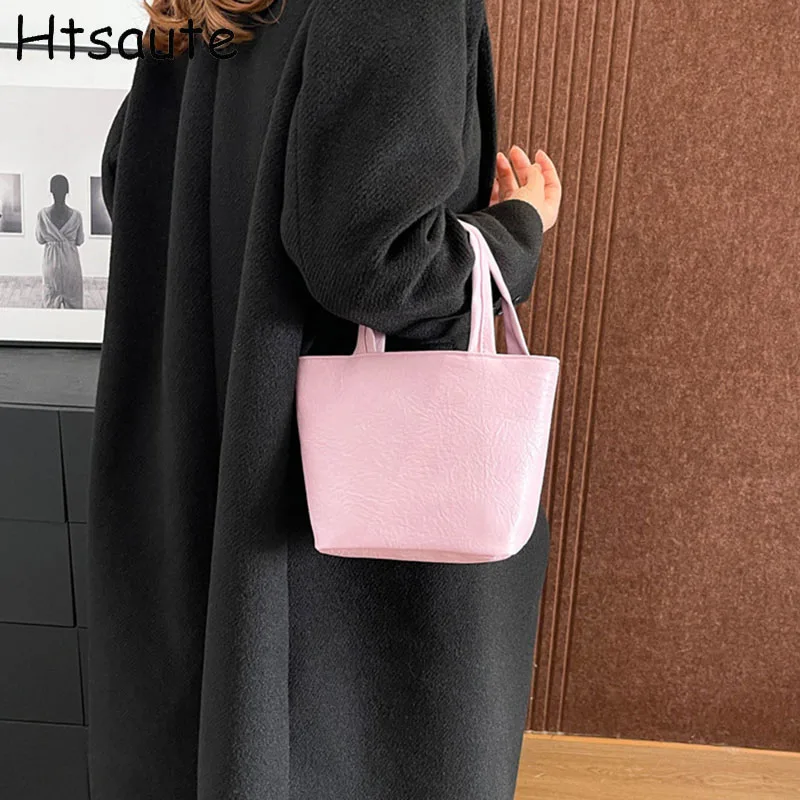 

Mini Top-handle Bags Pu Leather Hand Small Handbags Women Shoulder Shopping Bag Luxury Designer Tote Shopping Top Handle Bag