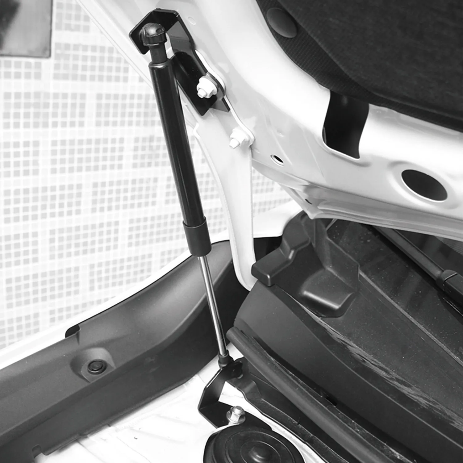 Para Subaru Crosstrek GU 2024 2025 accesorios de coche puntales de capó delantero soportes de elevación resortes de Gas reemplazo 2 uds