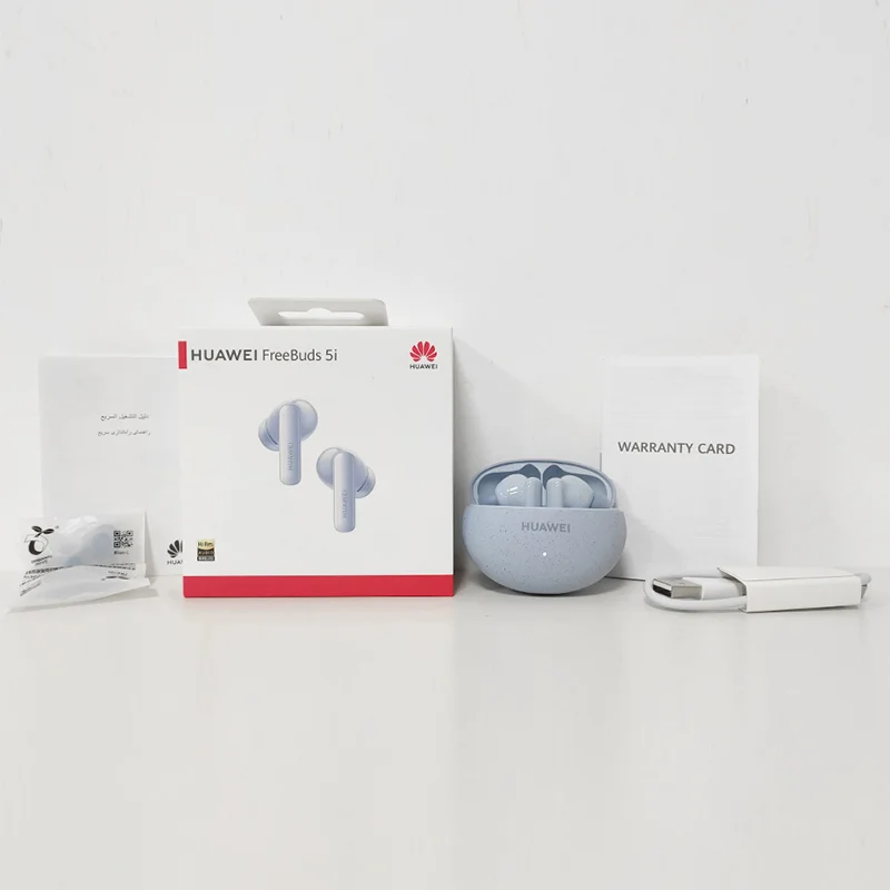 الإصدار العالمي من سماعات Huawei FreeBuds 5i سماعات بلوتوث لاسلكية عالية الدقة جودة الصوت سماعات أذن 10 ملم سماعة رأس ديناميكية