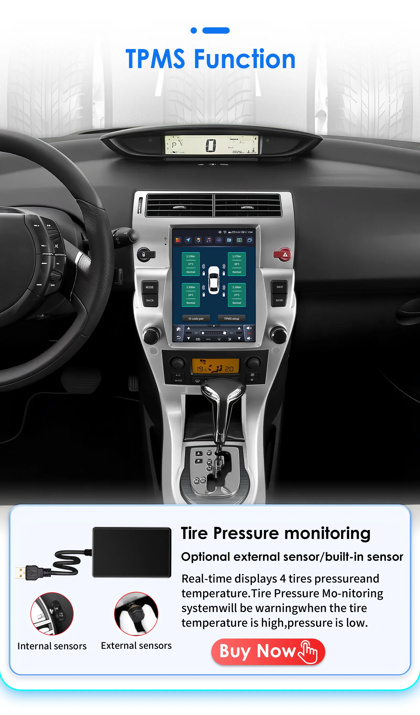 Hizpo 9,7 "Für Tesla Stil Auto Radio Für für Citroen C4 C-Triomphe C- Quatre 2004-2012 Carplay Android Auto Elektronische Geräte – Detail 32