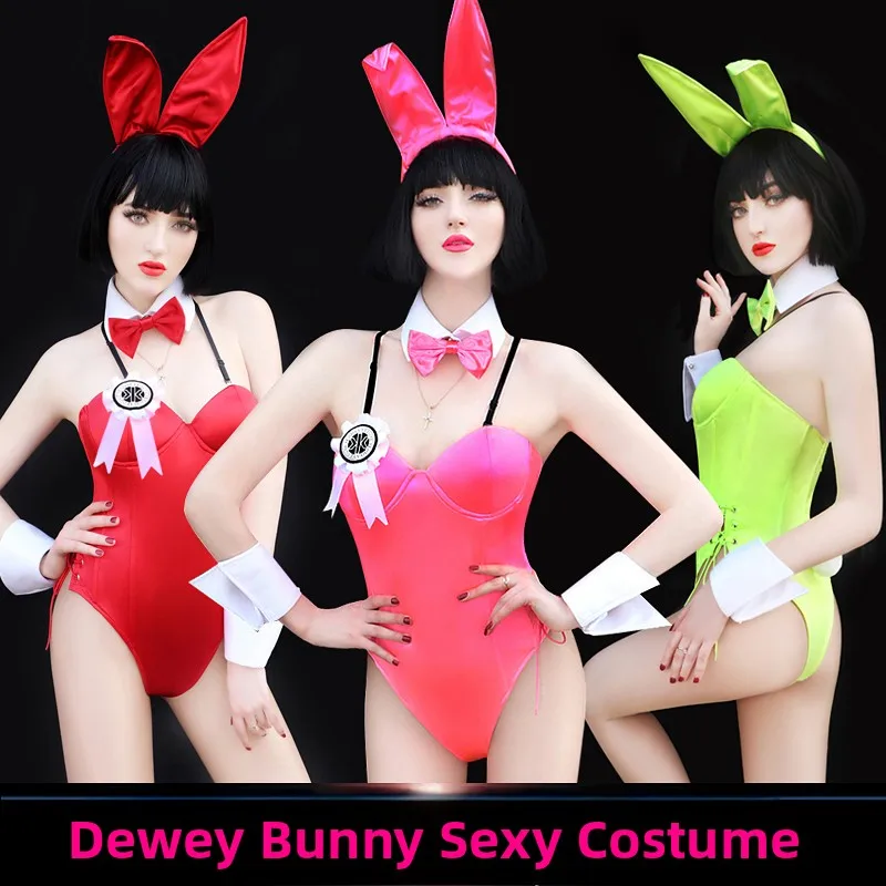 

Sexy Bunny Costume Bar Performance Outfit Rabbit Girl Theme Party Nightclub Gogo Show Costume Dancewear Stage Costume