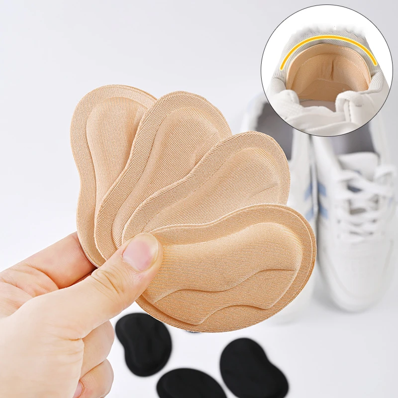 Pegatinas protectoras de talón para zapatos deportivos, almohadillas antidesgaste para pies, plantillas para aliviar el dolor, tamaño ajustable, inserto trasero adhesivo, nuevo