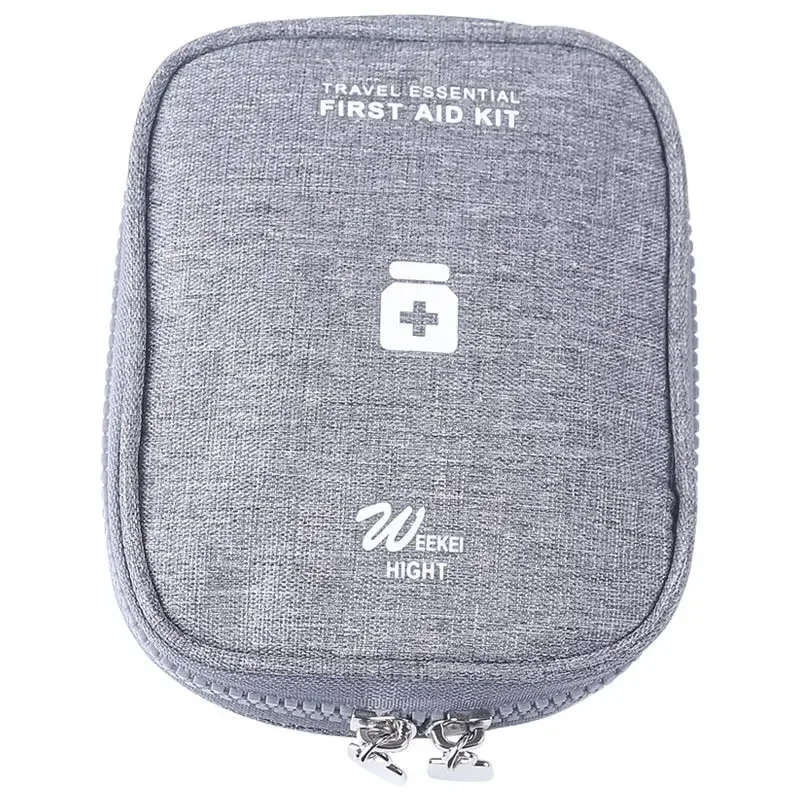 Mini sac de rangement de médicaments portable, trousse de premiers soins de voyage en plein air, sacs à médicaments, sac de survie d'urgence, étui à pilules, camping