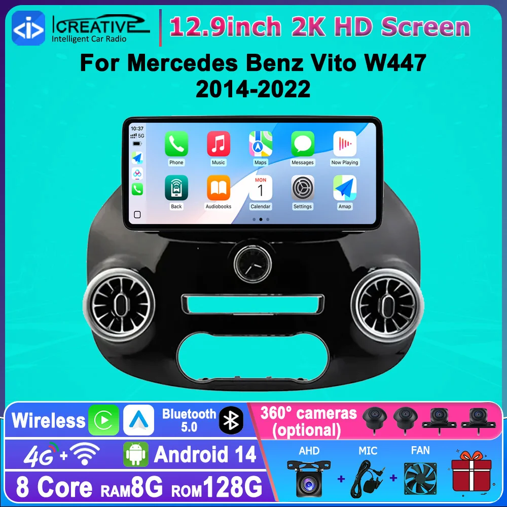 12.3" Android 14 Ca…