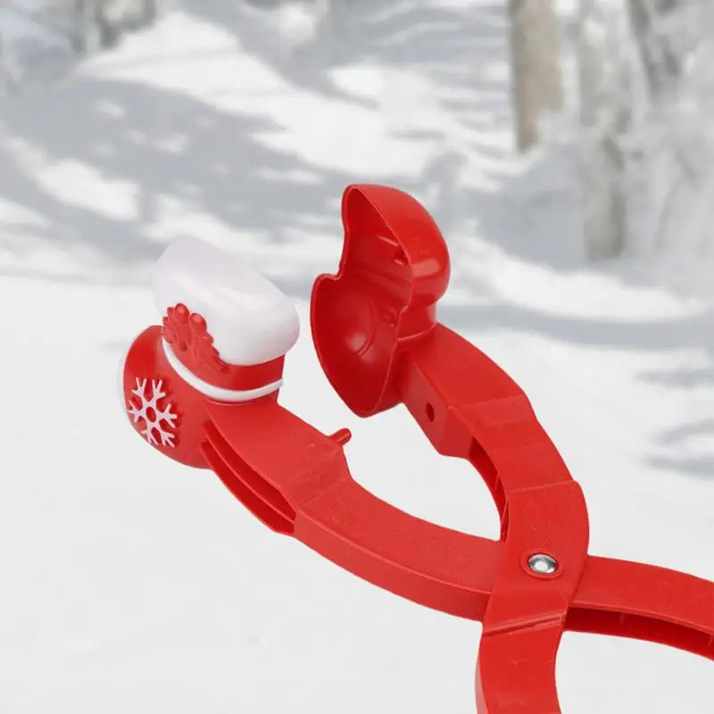 겨울 스노우 볼 메이커 클립, 크리스마스 양말 모양 스노우 볼 클램프 도구, 휴대용 스노우 볼 메이커 도구, 어린이용 해변 모래 장난감