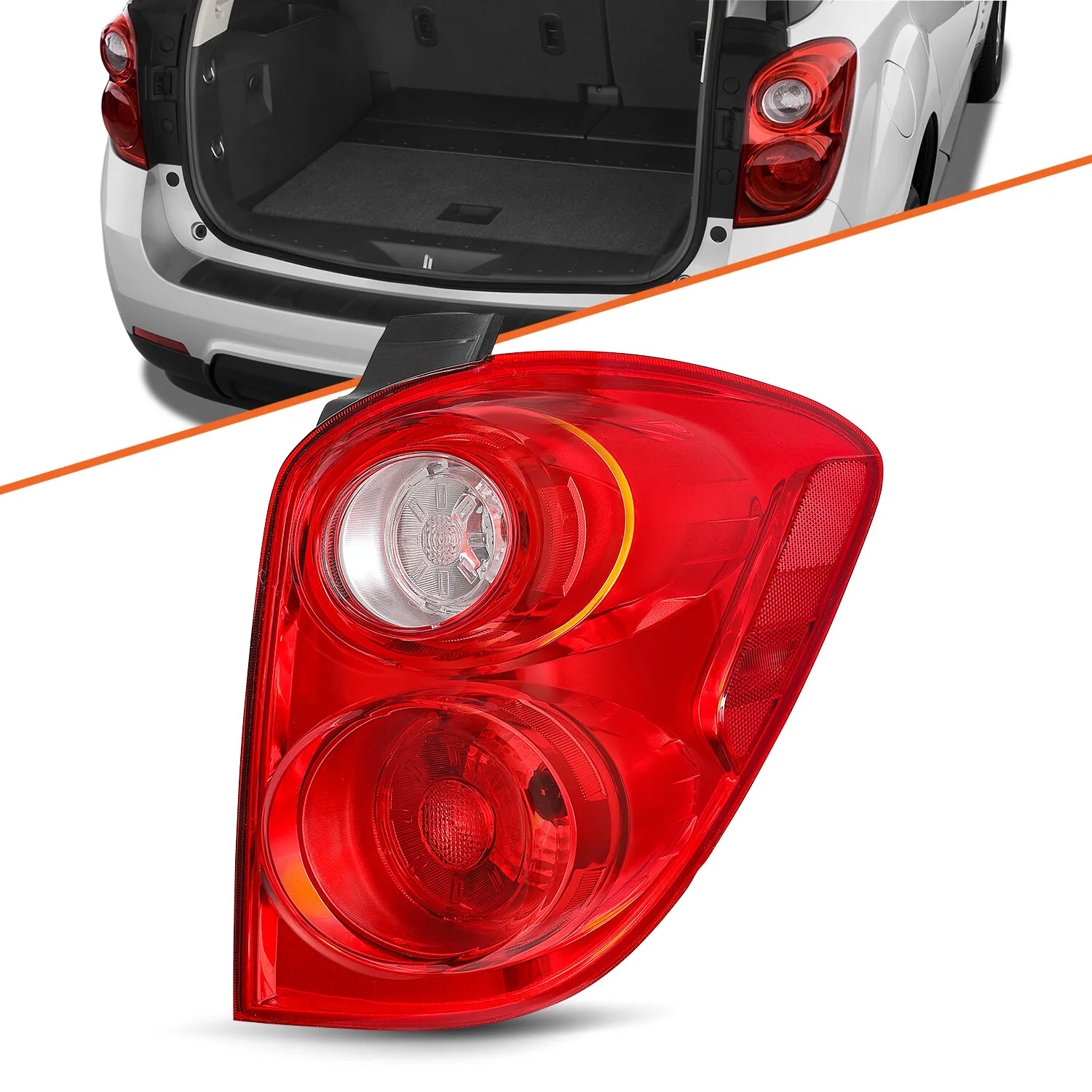 

For 2010-2015 Chevy Chevrolet Equinox Passenger Side Tail Light Lamp Assembly