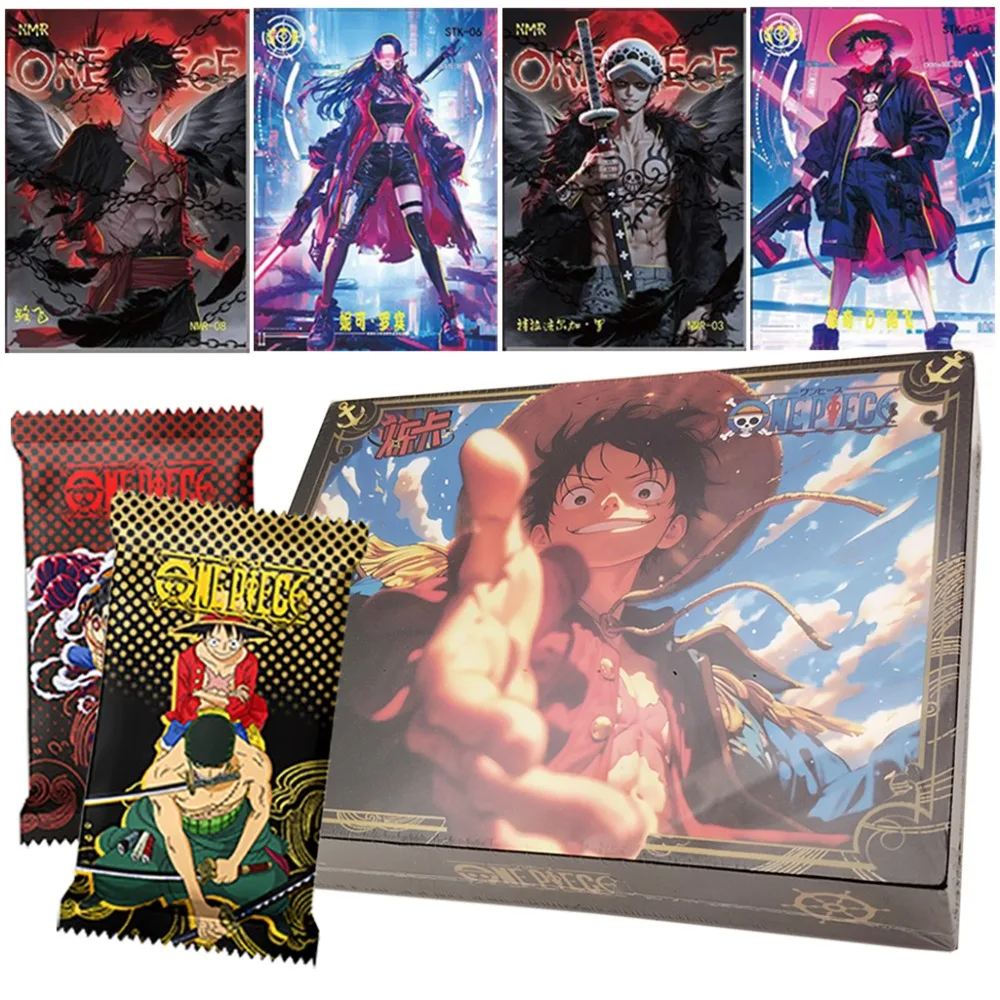 One Piece Sammelkarten Festival Familienparty Kindergeschenk Fantasy-Abenteuer Kampf Anime-Charaktere Kreative Karten Spielzeug