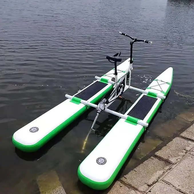 New ArrivalAqua Bike Inflatable Water Sport Pedal Bicycle Folding Inflatable Sup Water Bikes For Sale