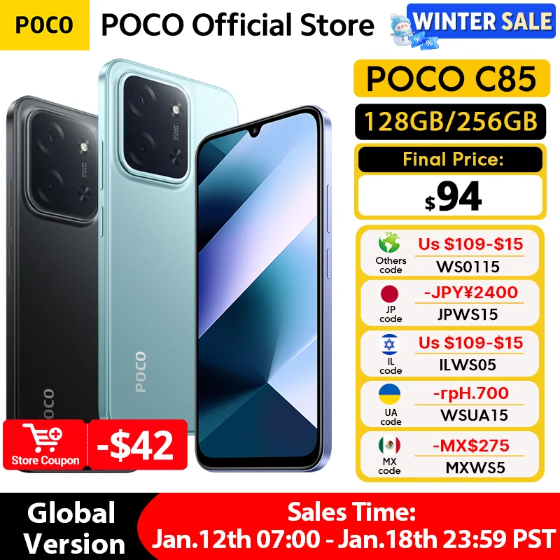 مراجعة تفصيلية لهاتف POCO C85 128 جيجابايت: هل هو الخيار الأمثل لك؟