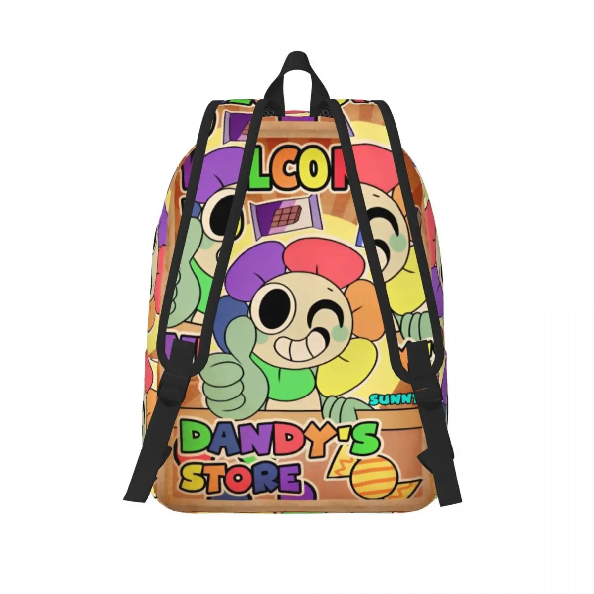 Dandy's World Cartoon Cool sac à dos sport lycée travail horreur jeu sac à dos pour hommes femmes ordinateur portable sacs en toile