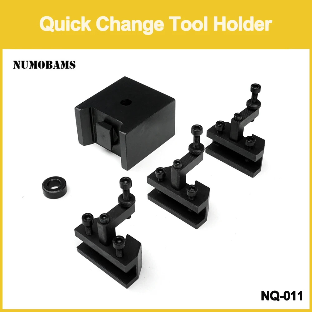 NQ-011  Simple Quick Change Tool Holder for 120-220 Swing over Bed Lathe WM180 WM210 0618 Machine Carrier