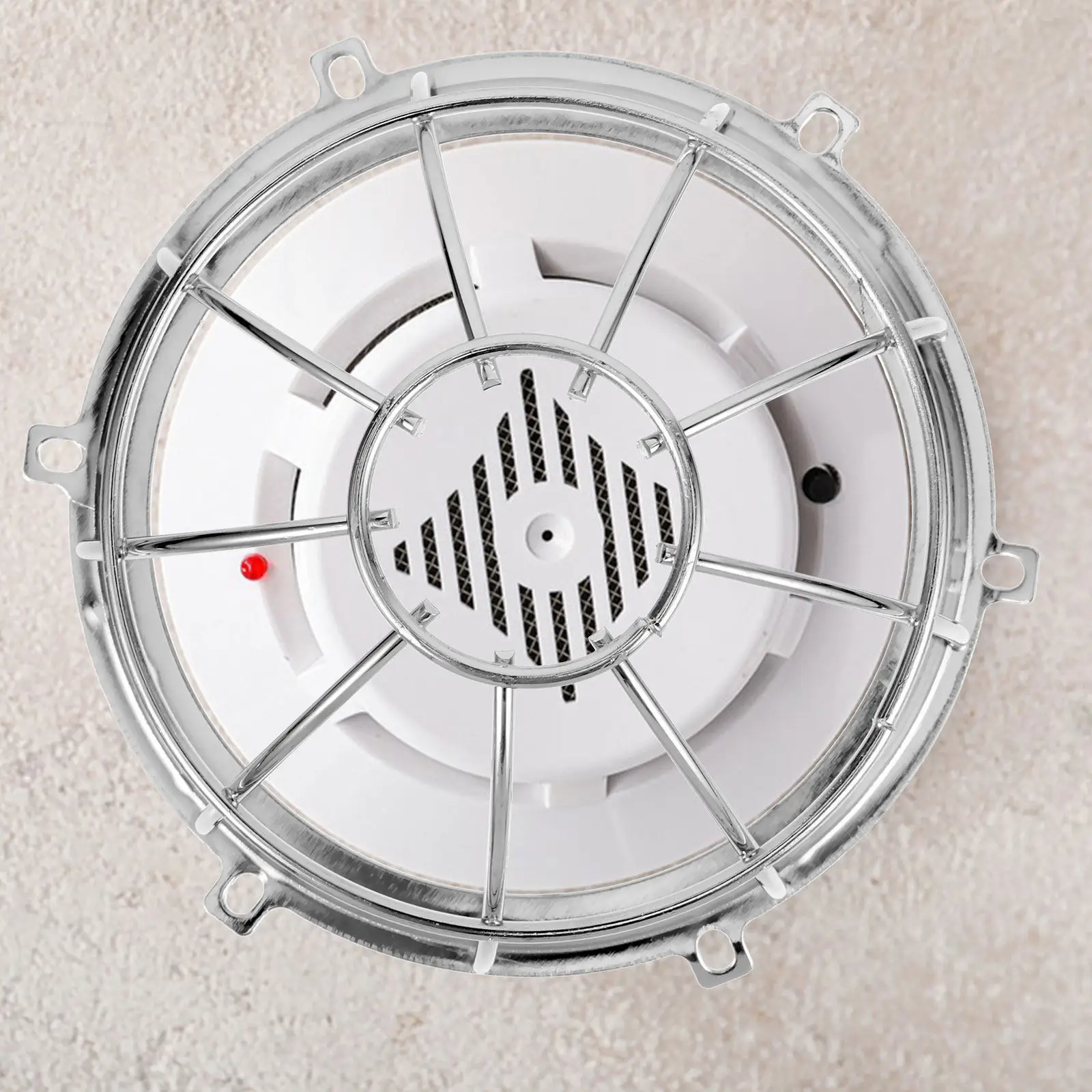3Pcs Fire Sprinkler Head Cage Metal Wire Flush Mount Protector for Ceiling Smoke Sensor Safety Shield Home Office Apartment view 3