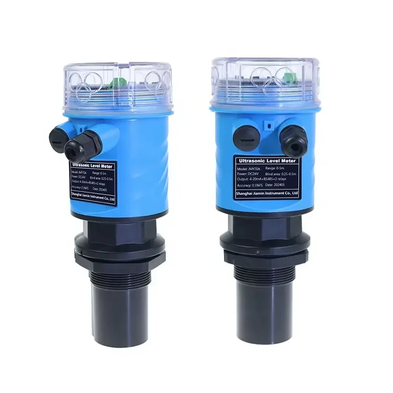 Ultrasonic Water Level Sensor for Well Depth Measurement Echo Sounder Transmitter for Diesel Tank Liquid Level Detection