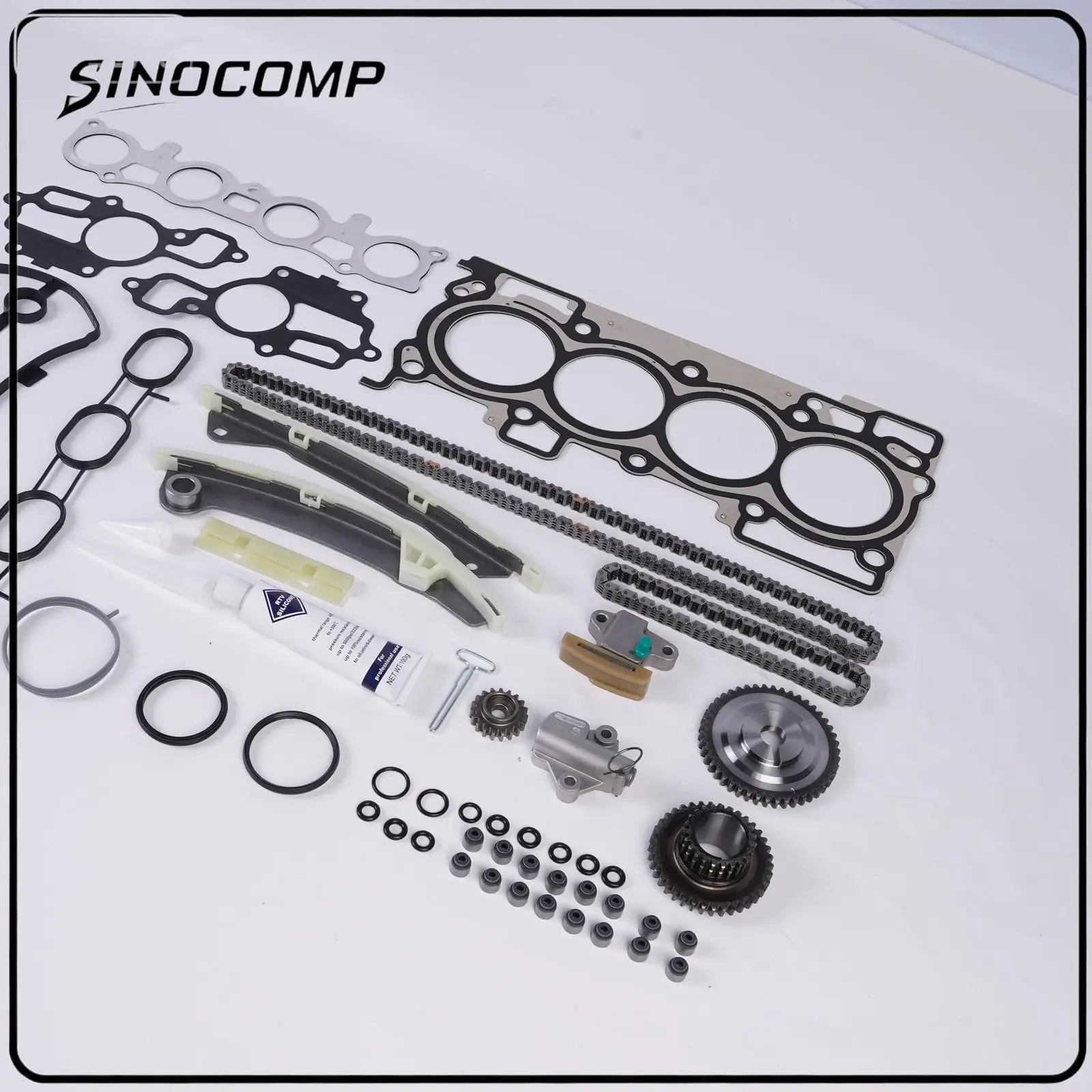 

Timing Chain Kit Head Gasket Set FOR Nissan Sentra 2007-2012 13028-EN20B Complete Engine Gasket Set