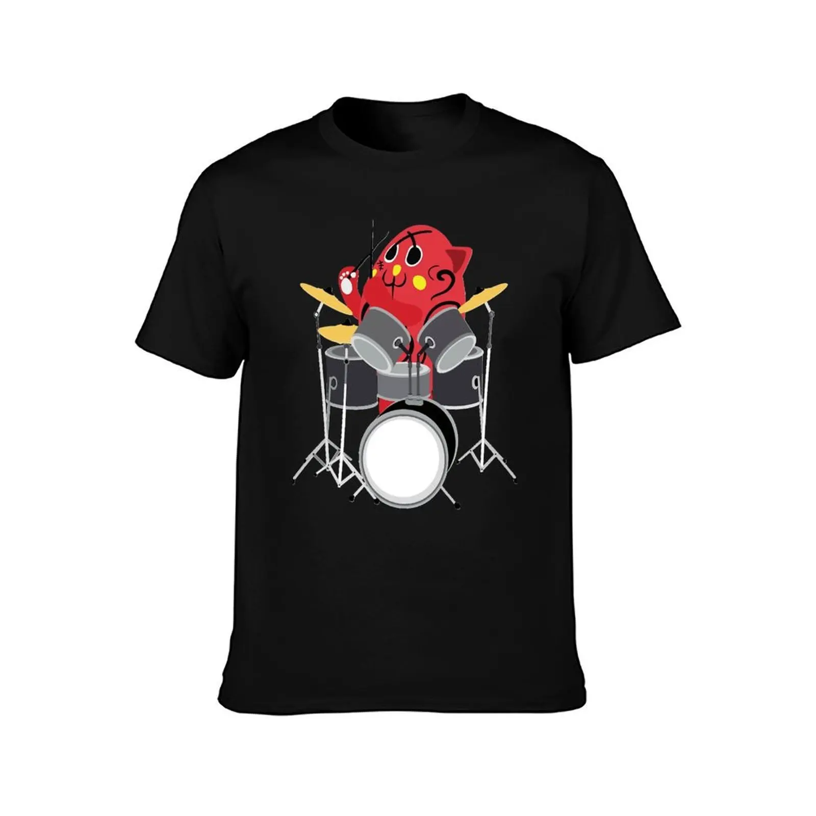 Nyango Star Mascot Drummer T Shirt-4500 Essential T-Shirt man t shirt luxury T-Shirt