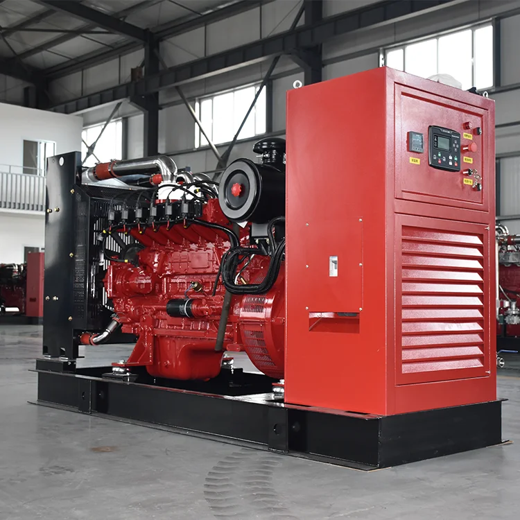 Open Electric Power Plant Generator Biogas Natural Gas Emergency Gas Generation Equipment Generator Set