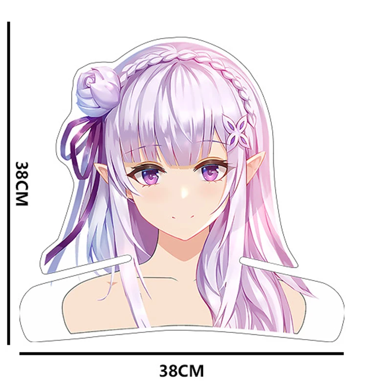 Re: Life in a Different world from zero Rem Ram Emilia Clothes Hangers Anime Model Toys Household Clothing Store Suit Hanger