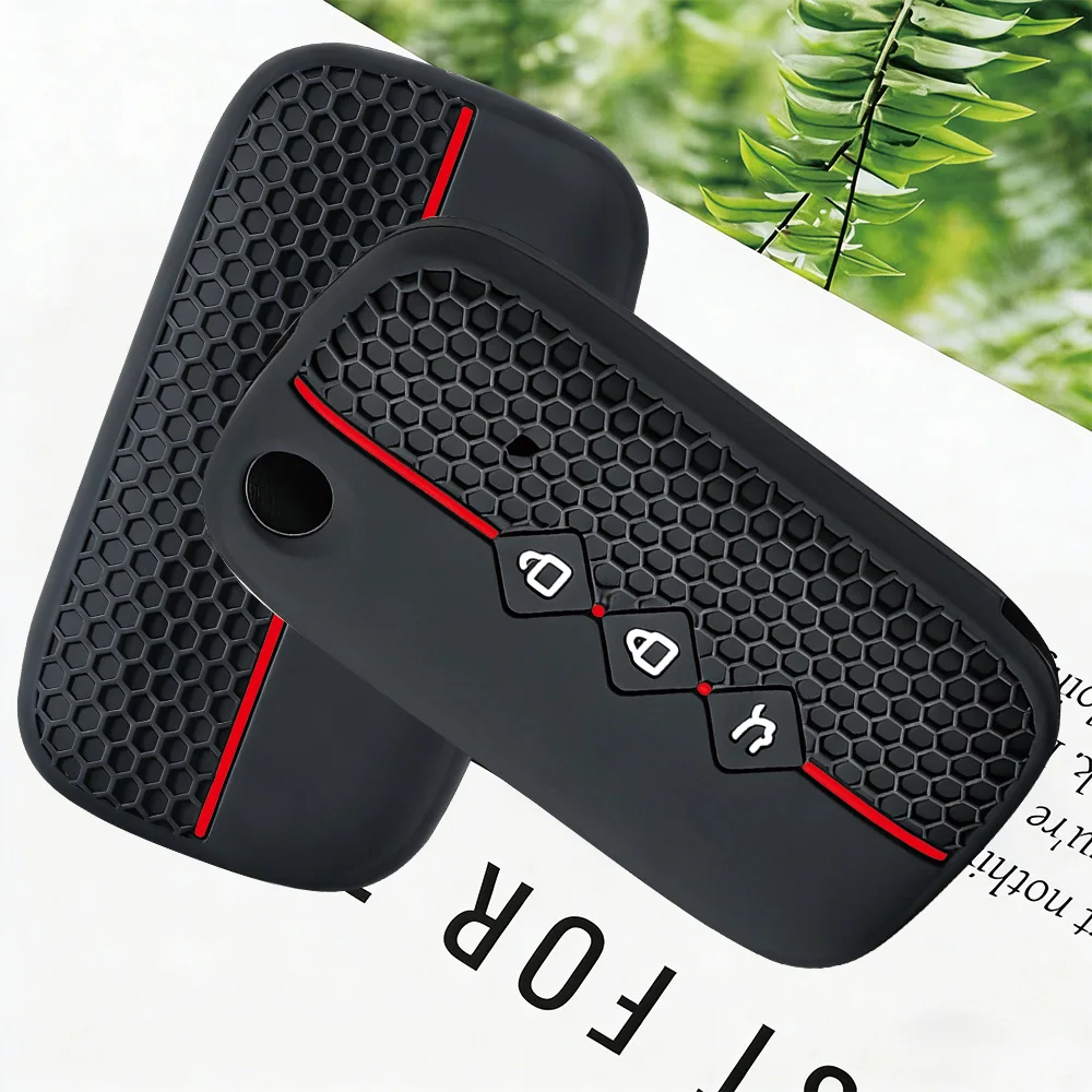 Funda Protectora de Silicona Premium para Llaves de Auto Wuling Hongguang Baojun 510 730 360 560 RS-5 530 630 Chevrolet Aveo Trax Groove Captiva