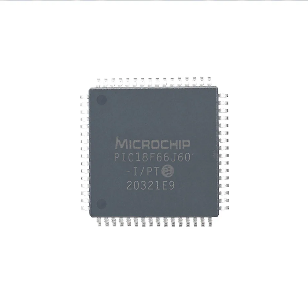 PIC18F66J60-I/PT PIC18 PIC18F PIC18F66 PIC18F66J PIC18F66J60 PIC18F66J60-I IC MCU 8BIT 64KB فلاش TQFP-64
