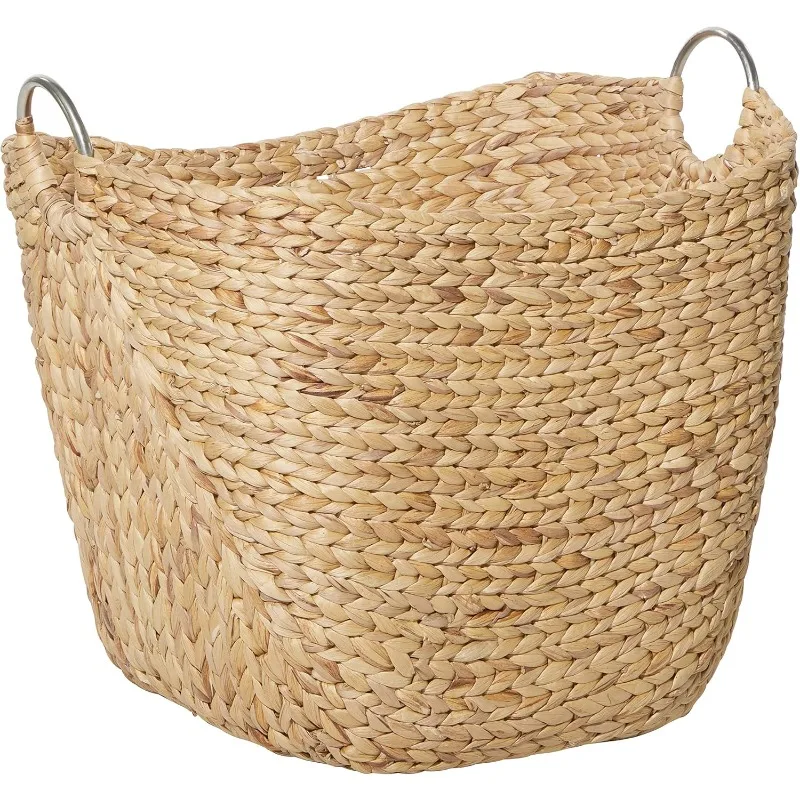 

79 Seagrass Handmade Decorative and Functional Storage Basket Large Woven Basket Organizer