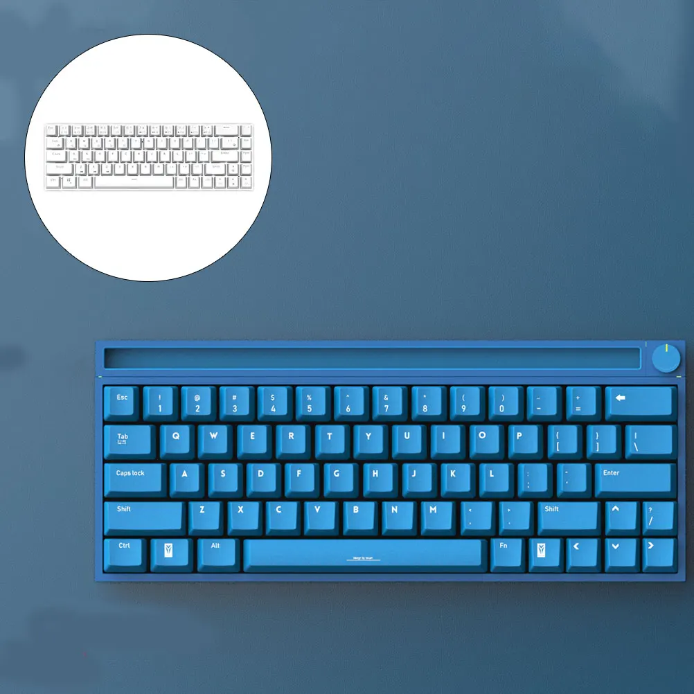 

Mechanical Wired Game 5 Device Pairing USB Type- Office Gaming Keyboard 1000mAh Rechargeable
