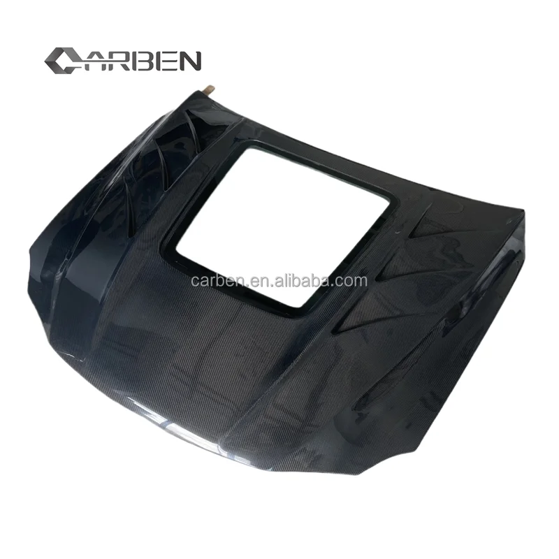 

Transparent Glass Style Carbon Fiber Hood for 2006-2012 Lexus IS250/IS300/IS350