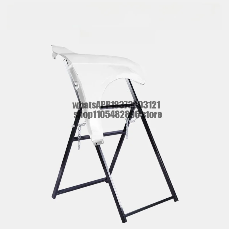 Car special paint placement bracket, bumper door paint rack