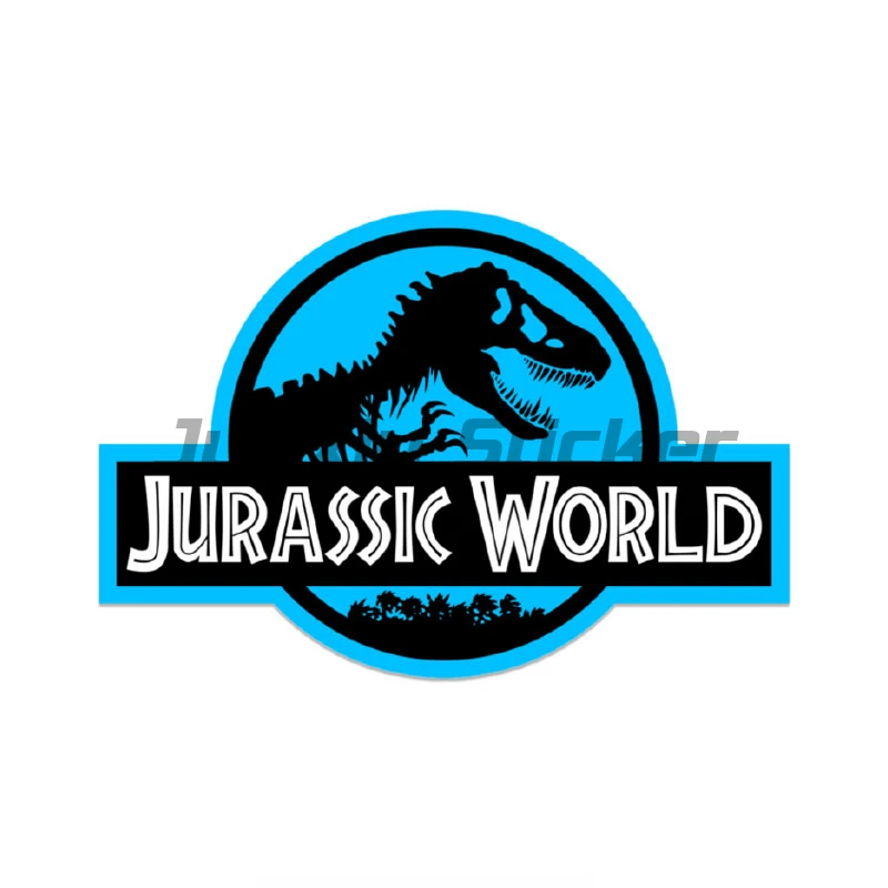 Jurassic Park Logo Car Stickers Retro Car Sticker Waterproof for Windshield Bumper Motorcycle Helmet Decal High Quality KK Vinyl