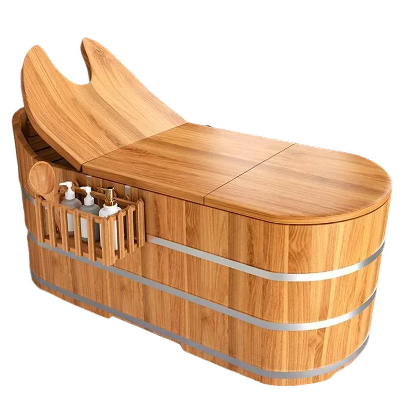 

Portable Bath Bucket Adult Spa Outdoor Garden Pool Round Japanese Bathtub Bath Basin Seat Emmer Bathroom Products