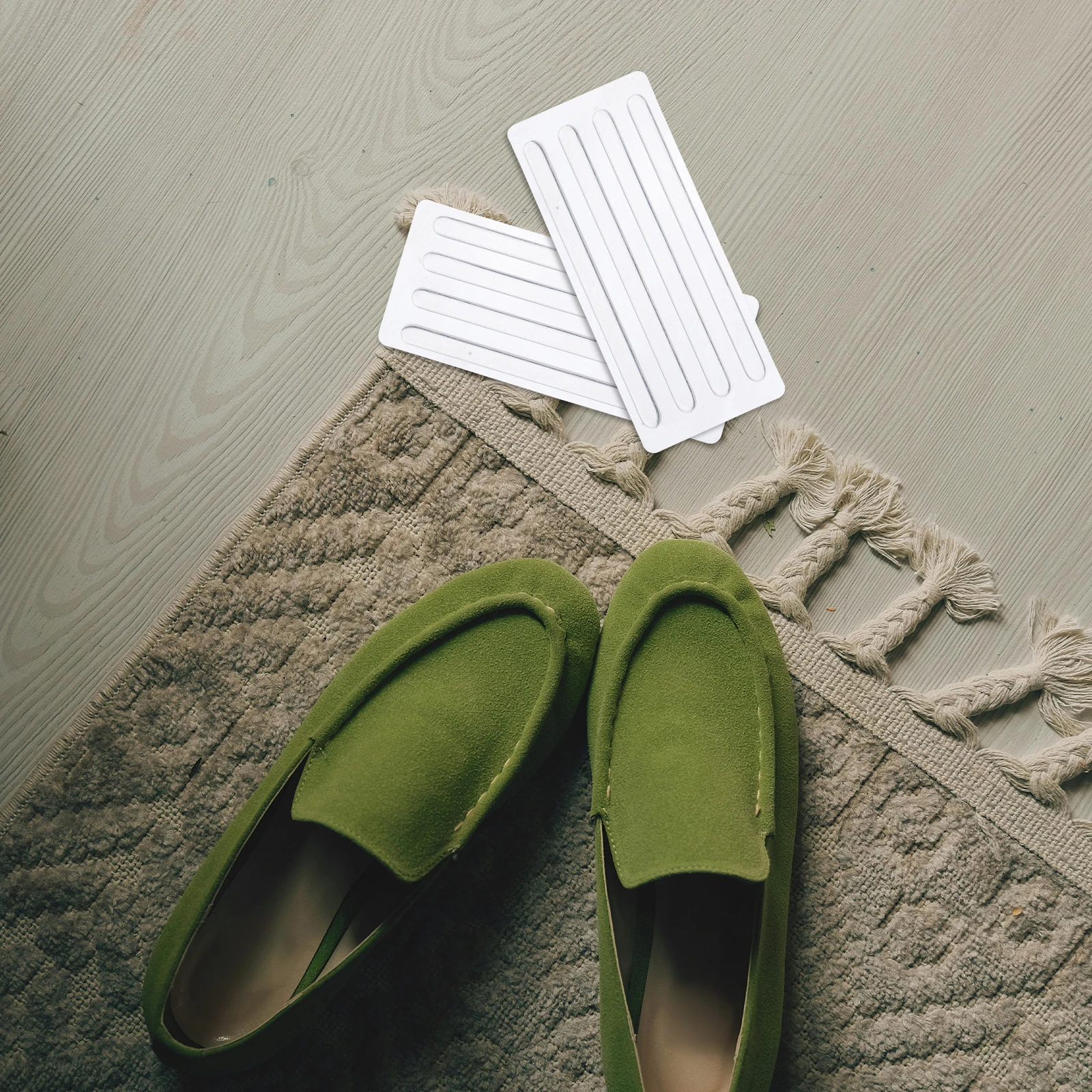 

8pcs Silicone Heel Pads Strong Adhesive Anti Friction Inserts Loose Shoes Foot Accessories Comfortable Wear Resistant