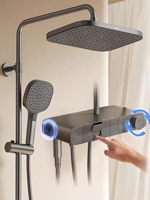 Bathroom Moonlight Treasure Box Shower Shower Set Household Supercharged Large Top Spray
