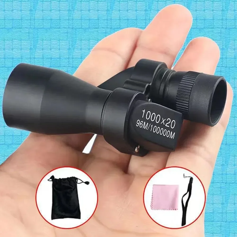 

Portable Mini Pocket Monocular Telescope 1000x20 High Magnification Zoom Outdoor Fishing Telescope for Hunting Camping