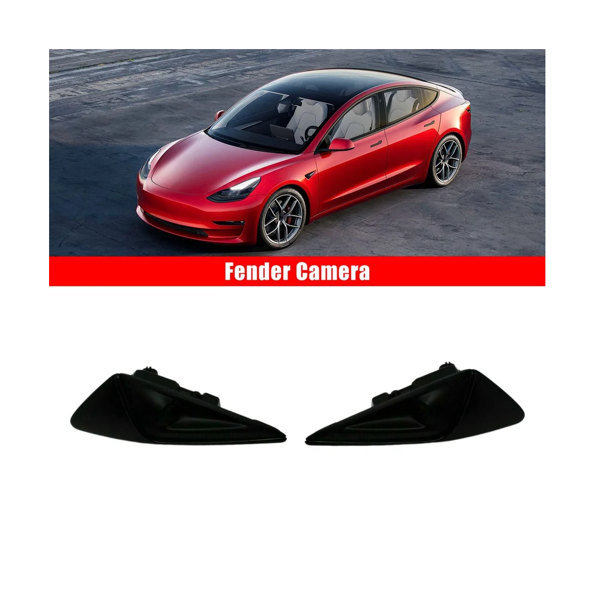 Car Turn Signal Camera Left Side Fender Camera for Tesla Model 3 / Y 2017-2022 1125106-50-J 1125106-50-G