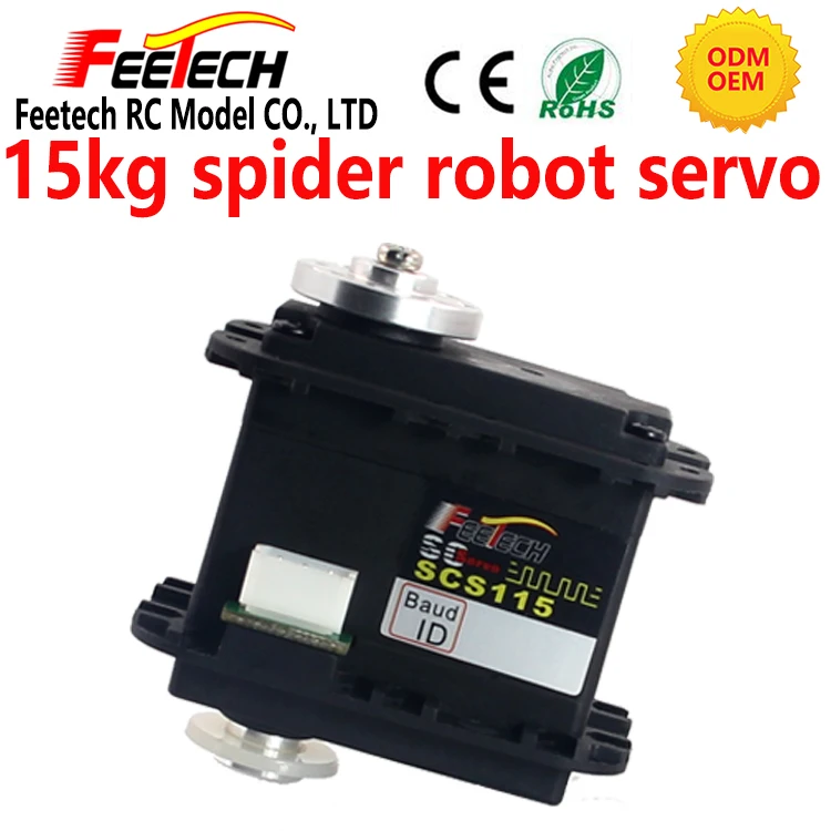 Robot Humanoid Servo Feetech Motor SCS115 Servo 15kg.cm Dynamixel AX-12 untuk Servo