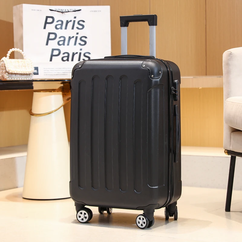 20/24/28 pouces coque rigide Durable 360 roues tournantes multifonctionnelles grande capacité valise de voyage légère avec ABS