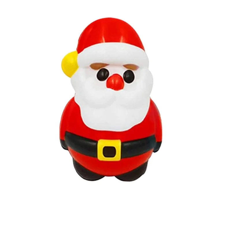 Slow rebound doll foam ball Santa Claus snowman elk decompression Christmas toys for boys and girls holiday gifts. gift