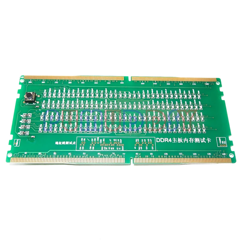 Laptop Motherboard Memory Slot New DDR2 DDR3 DDR4 Diagnostic Analyzer Test Card SDRAM SO-DIMM Pin Out Notebook LED Tester Card B