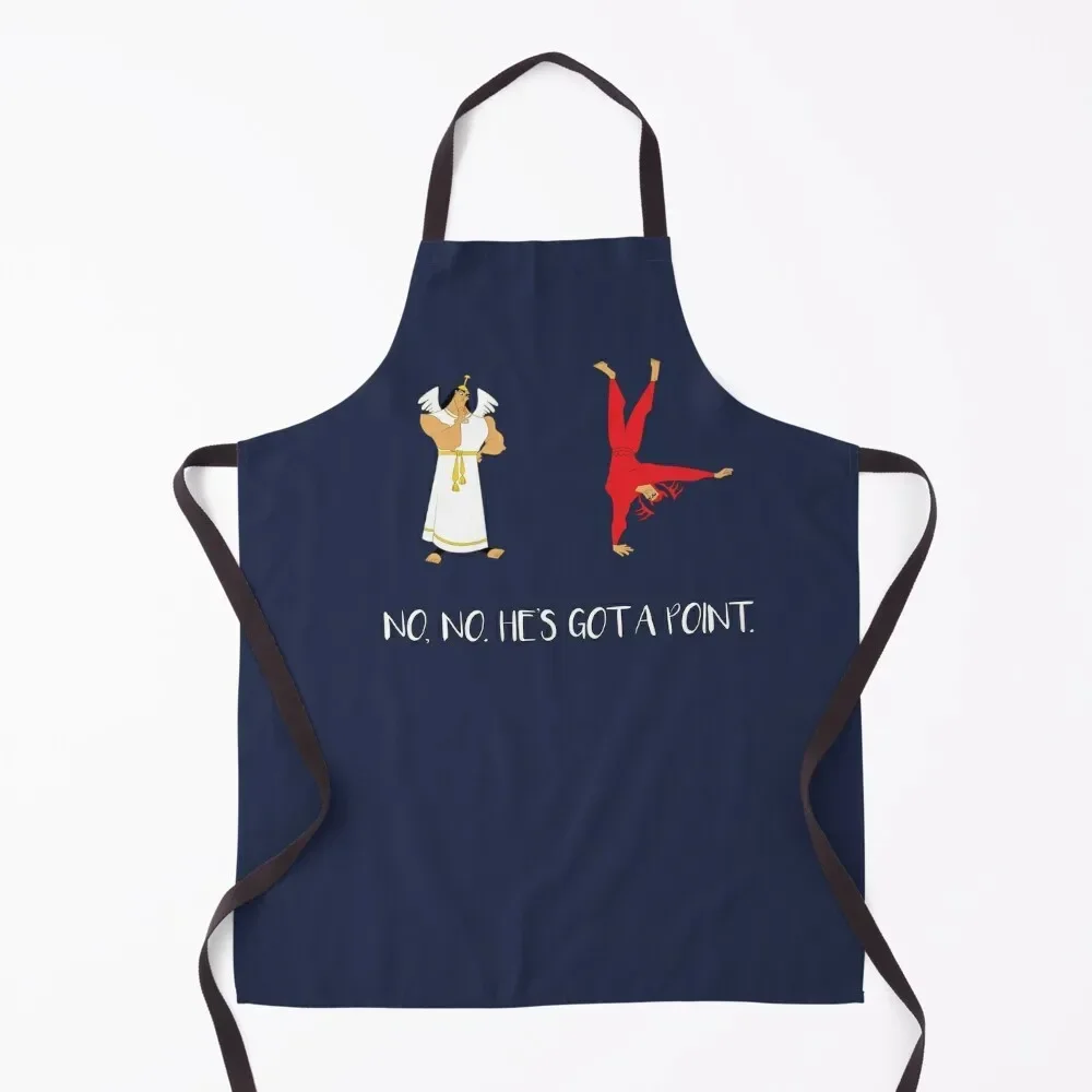 

Shoulder Angel and Devil Apron cooks clothes For Cosmetologist Art Apron