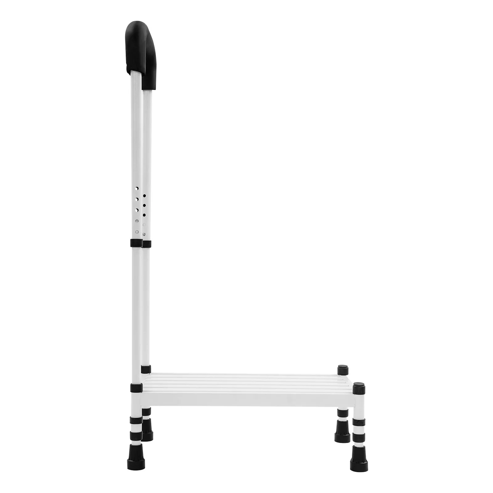 54*29*89-99 سنتيمتر الأبيض المعادن يخطو البراز البلاستيك رش خطوة البراز الكبار منحدر للمنازل المكتبات غرف المعيشة المستودعات #4