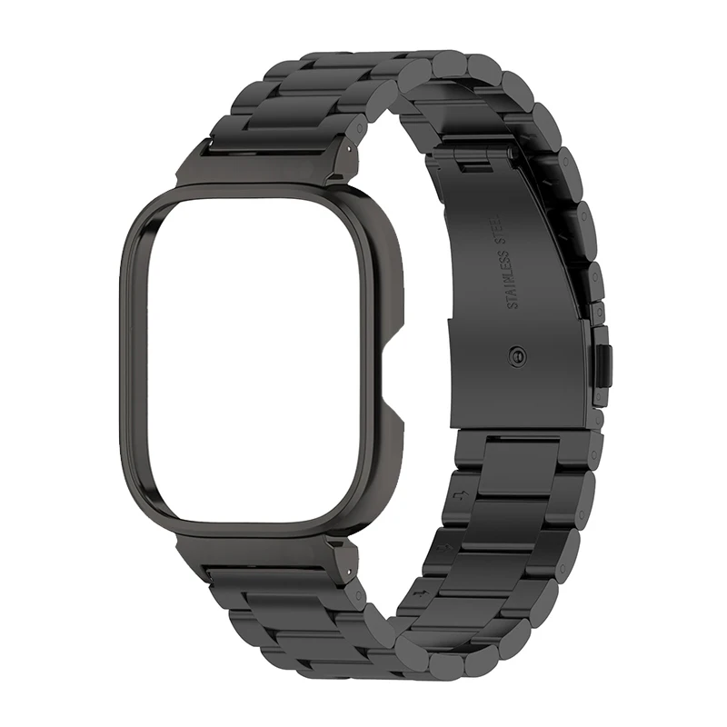Pasek do zegarka ze stali nierdzewnej do Redmi Watch 5, metalowa obudowa ochronna do Redmi Watch 4, osłona bransoletki do Redmi Watch 5, Correa — zdjęcie produktu 3